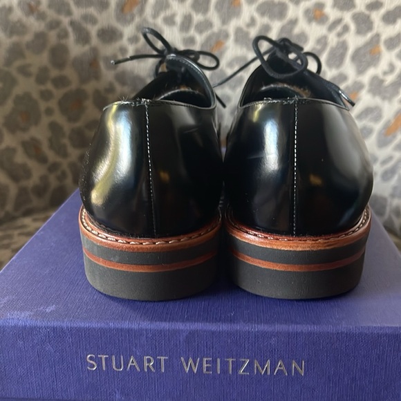 Stuart Weitzman Metro Brogues Leopard Calf hair - Picture 5 of 6